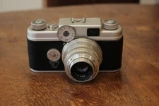 Argus C-Four C4 35mm Film Camera w/ Cintar 50mm  Vintage