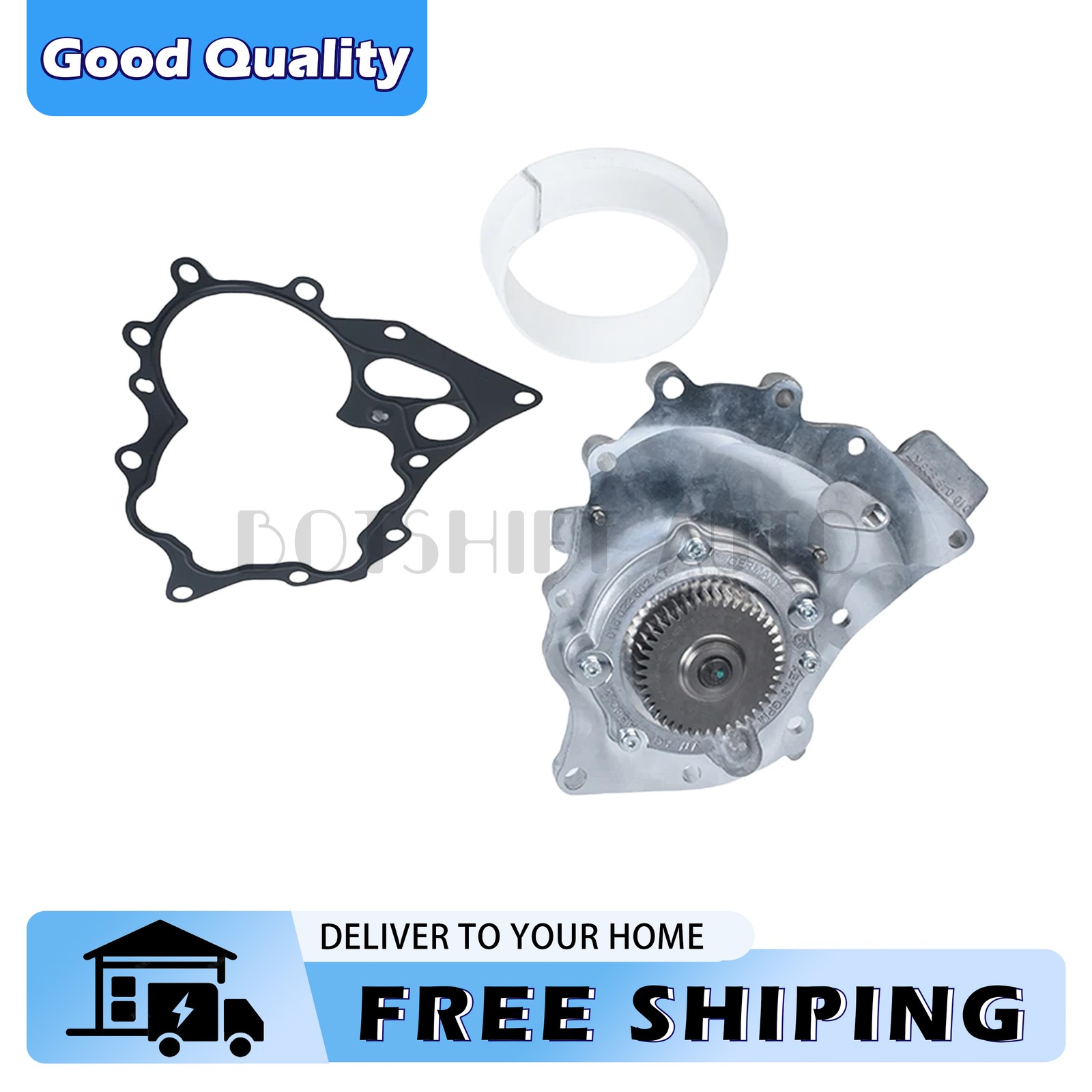 Fits Audi A8 S8 RS7 RSQ8 Cayenne Panamera Urus Bentley 4.0T Engine Water Pump US