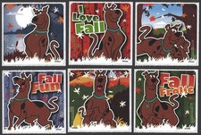 Stickers - Scooby-Doo Fall Frolic - Any Occasion CL034