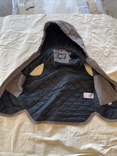 Chaleco con capucha aislante de lona gris topo para mujer Carhartt OV3837 talla pequeña (4/6) - Imagen 15 de 20