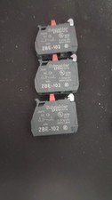 Lot of 3 schneider electric normally open switches ZBE-102