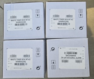 Set of 4 Canon WT-A3 Waste Toner Box Model 9549B002 Genuine