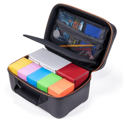 #ad USA Gear Trading Card Case 10 inch for MTG Deck Box Customizable Storage $39.99