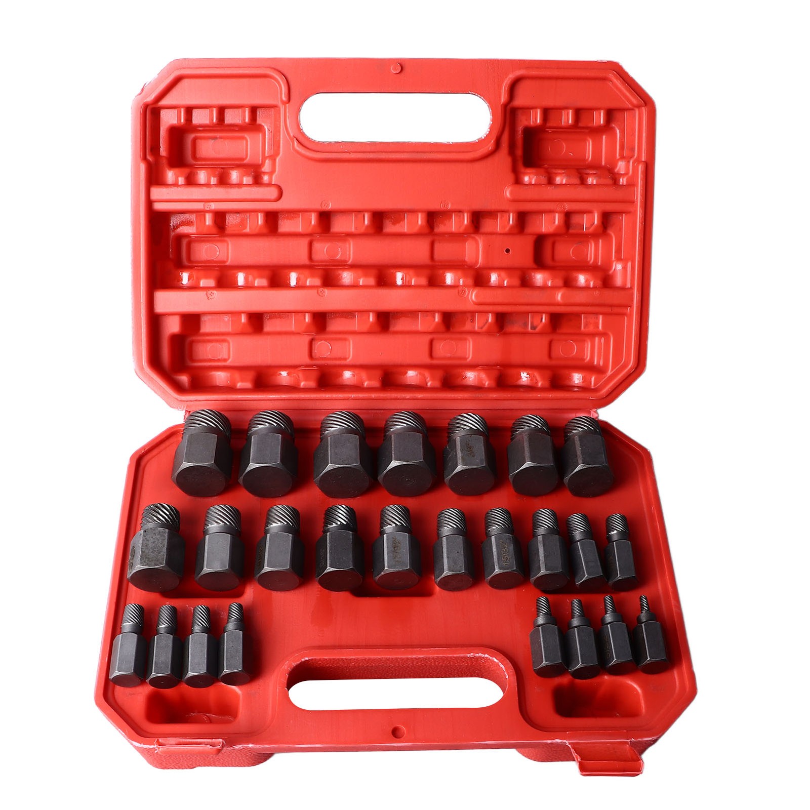25Pcs Damaged Screw Extractor Bolt Removal Tool For Repair Maintenance Excellent