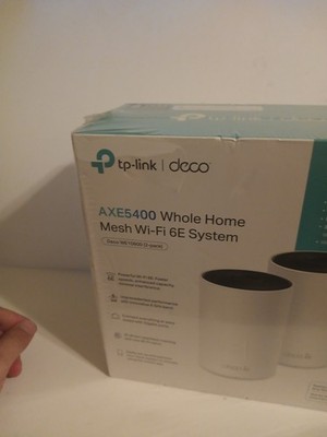 NEW TP-Link Deco WE10800 (2-PACK) AXE5400 Next Gen Tri Band Whole