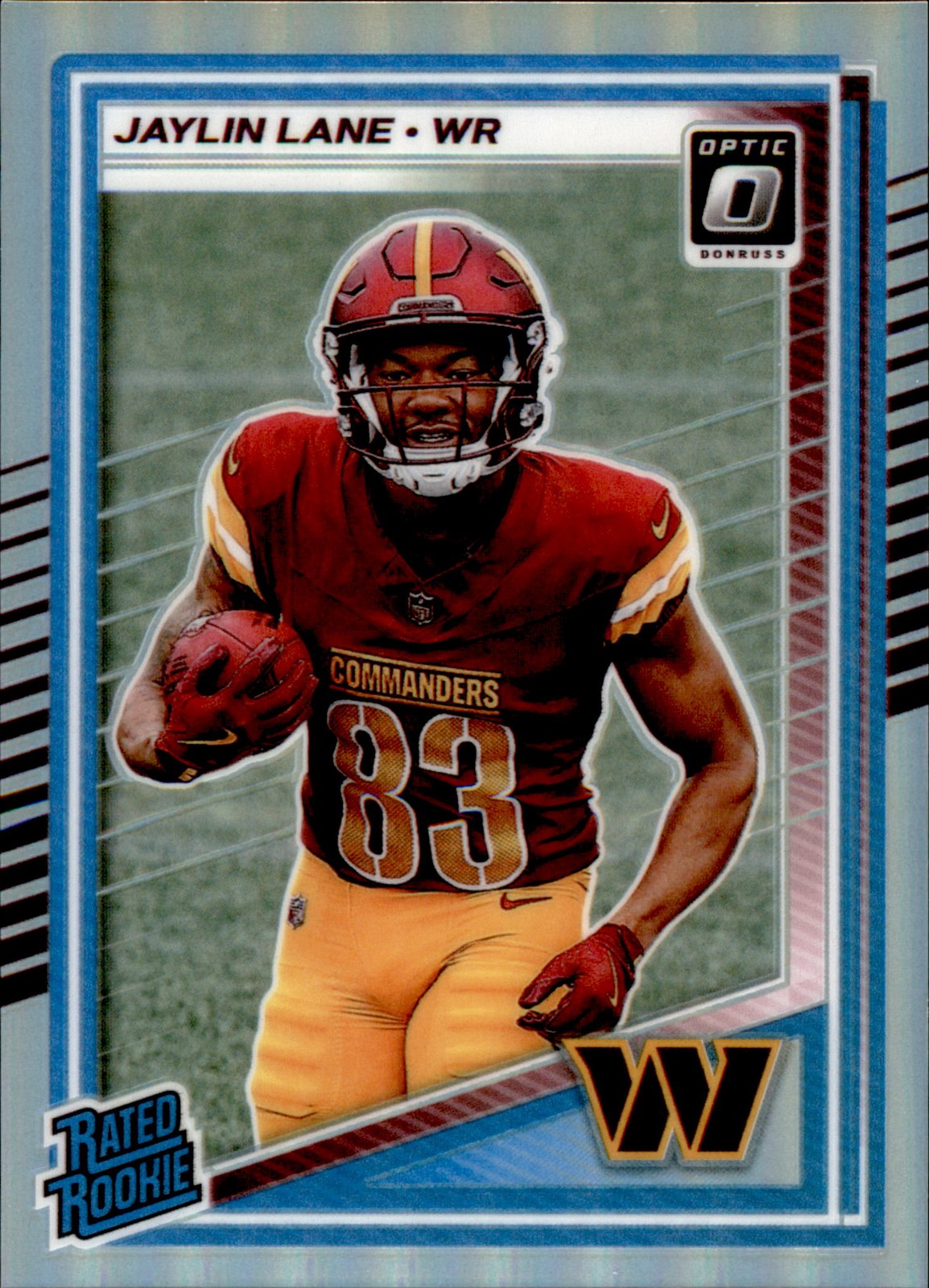 2025 Donruss Optic #249 Jaylin Lane Holo