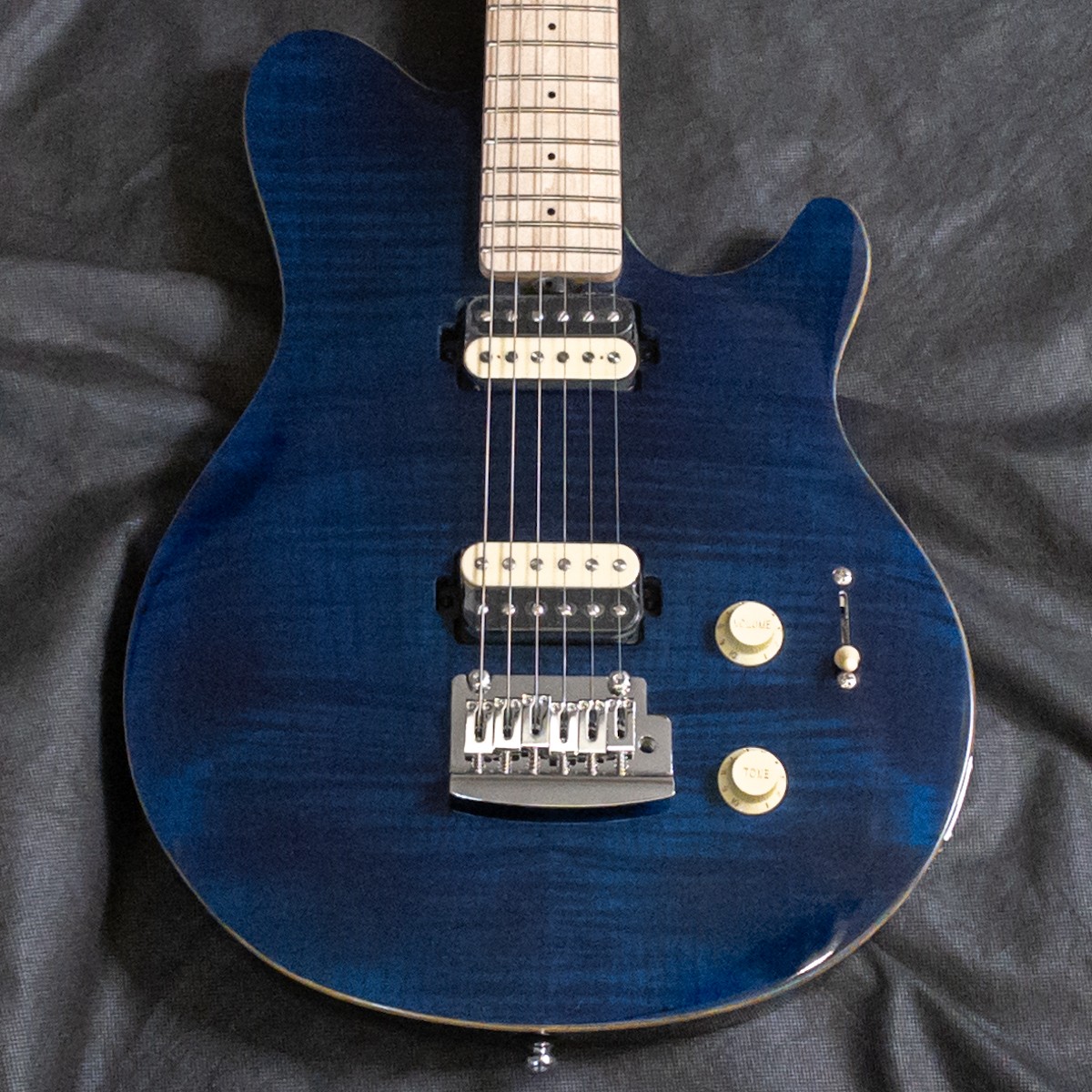 Electric Guitar Sterling by Music Man SUB AX3FM-NBL-M1 Axis