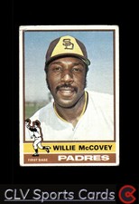 San Diego Padres Willie McCovey #520 Topps Baseball Very Good
