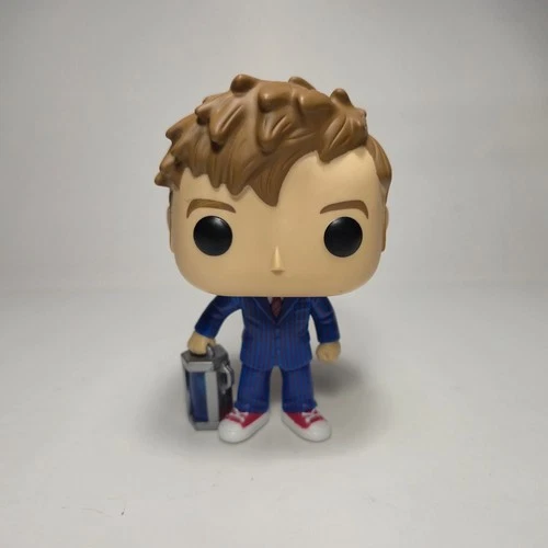Funko POP! Television Doctor Who TENTH 10TH DOCTOR WITH HAND 355 - OOB Loose
