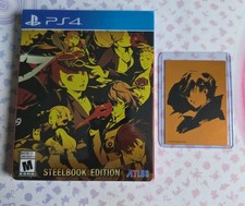 Persona 5 Royal Steelbook & Joker Gold Foil Pre-Order Bonus Card - NO PS4 GAME!