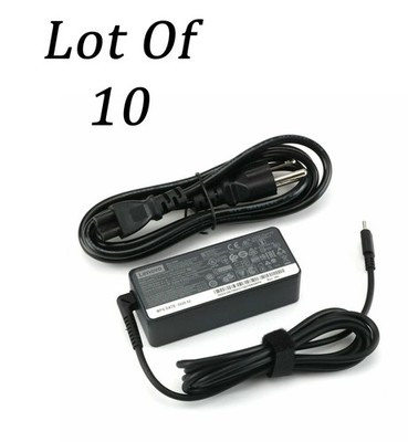 Lot of 10 X LENOVO USB-C 20V 2.25A 45W Genuine AC Power Adapter