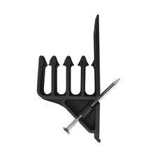 100-Pack Black NM UF Cable Stackers with Nails