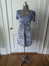 Urban Outfitters Crushed Velvet Mini Dress