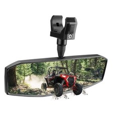 UTV Rear View Mirror,SXS UTV Mirrors HD,360 Adjustable Angle for 1.5" to 2.0