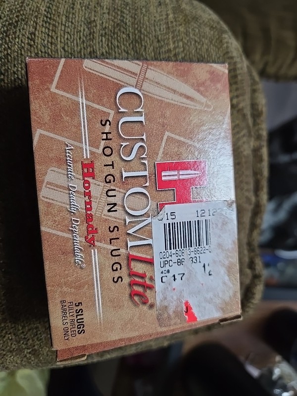 Hornady Custom Lite 20ga 250gr Ftx Empty Ammo Box