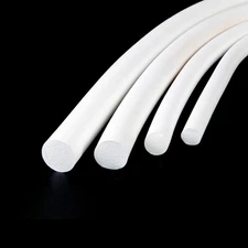 Silicone Rubber Sponge Strip White Closed Cell Circular Foam Backer Rod Seal ⭐⭐⭐