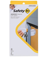 Safety 1st Adhesive Magnetic Safety Lock System 8 Locks 2 Keys - Easy Install