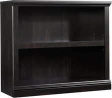 Miscellaneous Storage 2-Shelf Bookcase/ book shelf Estate Black finish