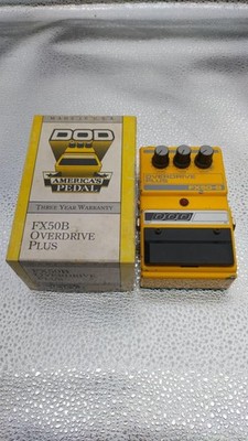 DOD FX50B Overdrive Plus Pedal - Classic 80s, Used Japan Tested