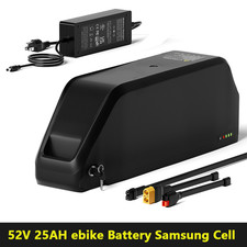 eBike Battery 52V 25Ah Electric Bicycle Lithium Hailong Battery 50A 100-2400W