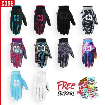 CORE Protection Aero BMX Fahrradhandschuhe, Touchscreen Fahrradhandschuhe, Skin-Fit Design