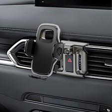 ELOHEI Phone Holder for Mazda CX5 with Custom Base, Specifically Design Black