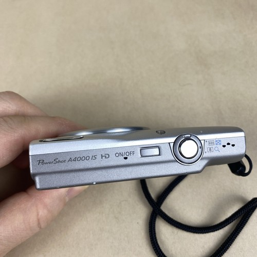 Canon PowerShot A4000 IS – 16MP – Zoom 8x – Bleue – Occasion Testée