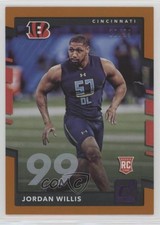 2017 Panini Donruss Rookies Jersey Number 10/99 Jordan Willis #383 y0i