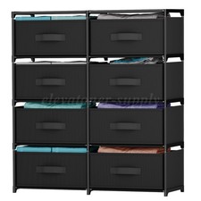 Fabric Cabinet w/ 2-9 Drawers Clothes Storage...
