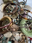 New Listing5lb Bulk Costume Jewelry Lot Vintage & Modern Wearable Resell Fashion Jewelry J6