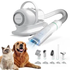Neakasa P1 Pro Pet Grooming Kit & Vacuum Suction 99% Pet Hair, Professional C...