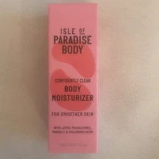 Isle of Paradise Confidently Clear Body Moisturizer .67 oz Travel Sz New in Box