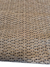 Ralph Lauren Basket Weave Full Sz Fitted Sheet Cotton Designer Bedding Neutral