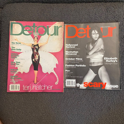 2 DETOUR magazines! DECEMBER /JANUARY 1989 TERI HATCHER