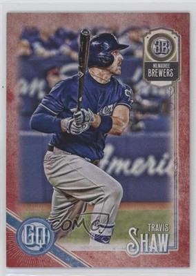 2018 Topps Gypsy Queen Red 2/10 Travis Shaw #154 13c1