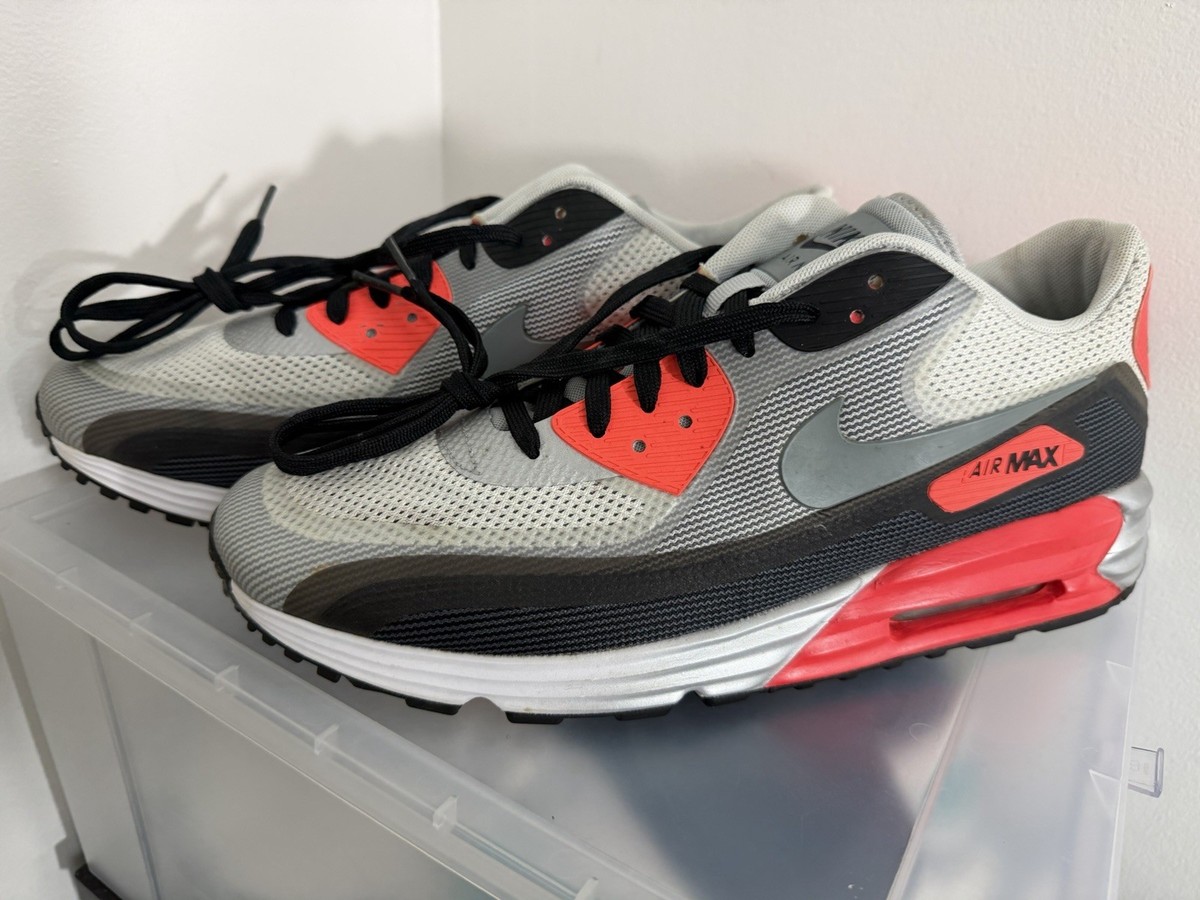 Nike Air Max Lunar90 Infrared Size 12 631744-106