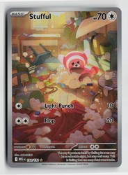 Stufful - Illustration Rare - Mega Evolution 154/132