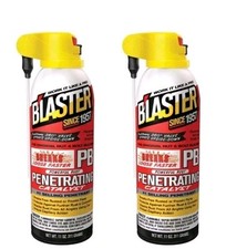  2 Pack PB Blaster Penetrating Oil Rusted Seized Bolts Lubricant Spray 11 oz