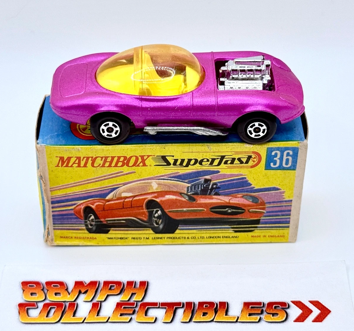 Matchbox 1970 Vehicle Year Vintage Manufacture Diecast Cars for