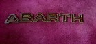 Abarth 595 Clip On Yellow Lettering