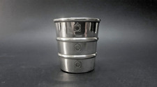 Fabulous 1930s Art Deco Gorham USA Sterling Silver Spirits Stoplight Jigger 51g