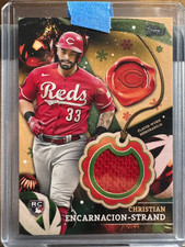2024 Topps Holiday - Relics Christian Encarnacion-Strand #RC-CE (MEM, RC)