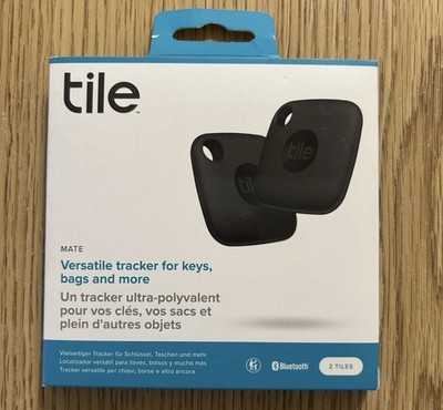 Tile Mate 2-pack Bluetooth Tracker Keys Finder Wallet Bag Phone GPS Locator Tag
