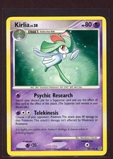 Kirlia Non-Holo 2007 Pokemon Card 53/132 Secret Wonders Set MP