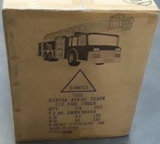 Sunoco 1995 1:35 Marcus Hook Aerial Tower Toy Fire Truck Collectors Edition