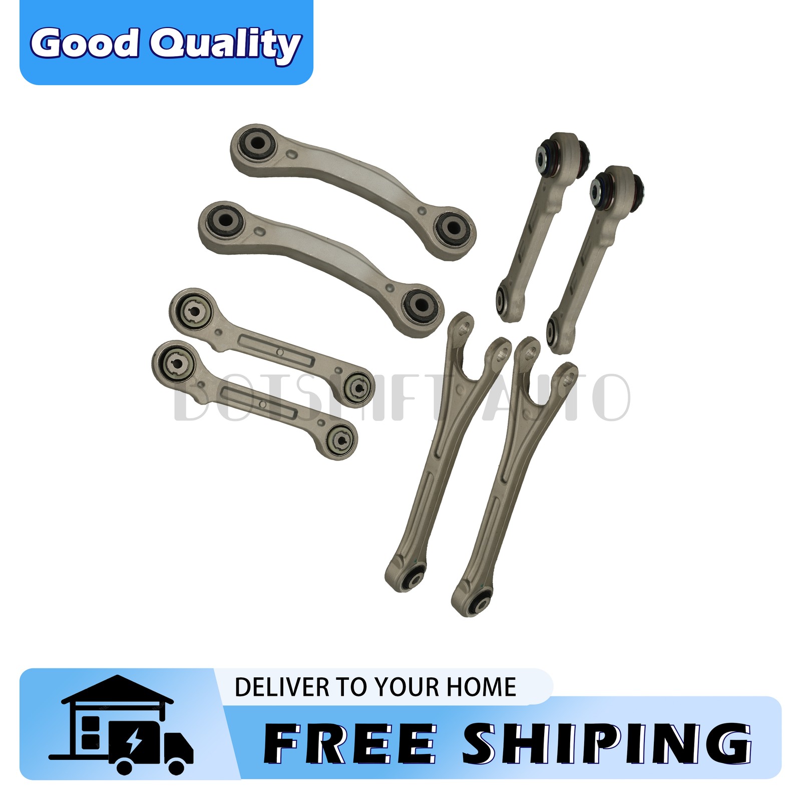 8PCS Rear Suspension Control Arm Kit Fits 2017+ Maserati Levante US