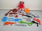VINTAGE HE-MAN MOTU mixed acc's lot - MUMM-RA, RAM-MAN, ETC - HE MAN