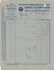 03 VICHY mineral waters VICHY CONDITION 1933 thermal springs