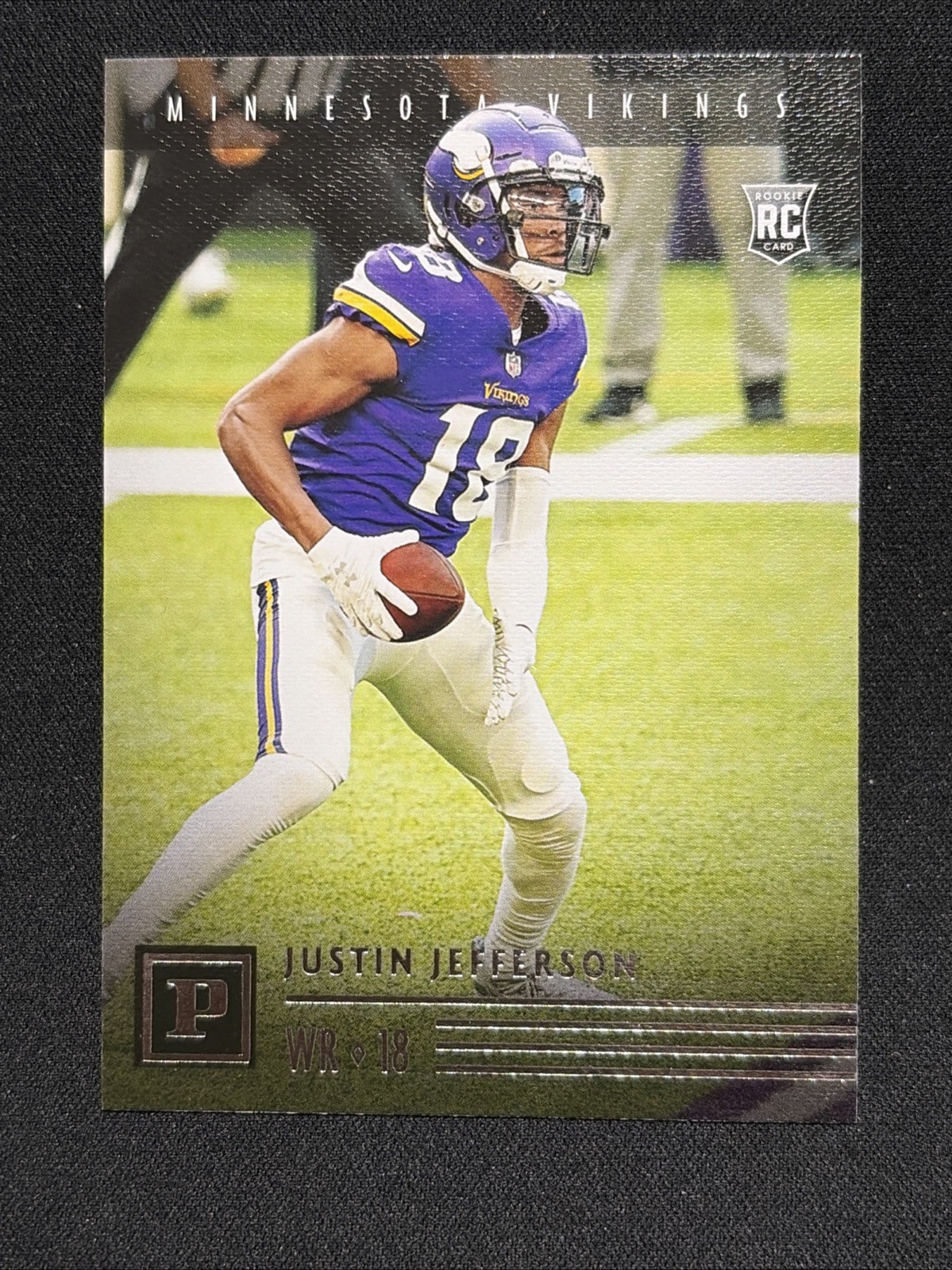 Justin Jefferson Panini Chronicles Panini #PA23 Base