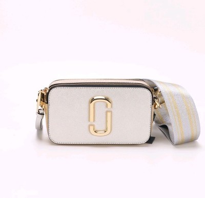 Marc Jacobs Women's Snapshot Camera Bag Silver OS